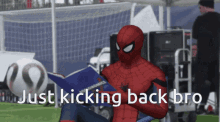 Spider Man Soccer GIF - Spider Man Soccer Football GIFs