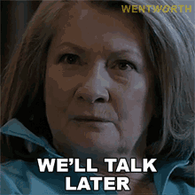 Well Talk Later Jacs Holt GIF - Well Talk Later Jacs Holt Wentworth GIFs