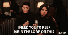 I Need You To Keep Me In The Loop On This Adam Dimarco GIF - I Need You To Keep Me In The Loop On This Adam Dimarco Randall Carpio GIFs