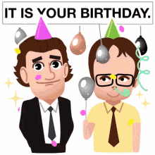 it is your birthday the office dwight schrute jim halpert the office it is your birthday