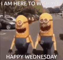 Happy Wednesday GIF - Happy Wednesday Minion GIFs