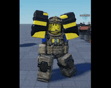 a roblox character with the name safang505 on the bottom left