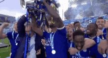 Leicester City Trophy GIF - Leicester City Trophy Win GIFs