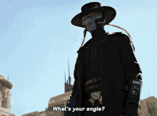 The Book Of Boba Fett Cad Bane GIF - The Book Of Boba Fett Cad Bane Whats Your Angle GIFs