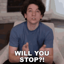 Will You Stop Daniel Thrasher GIF - Will You Stop Daniel Thrasher Can You Cut It GIFs