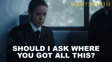 Should I Ask Where You Got All This Vera Bennett GIF - Should I Ask Where You Got All This Vera Bennett Wentworth GIFs