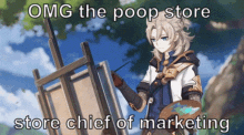 Poop Store Genshin Impact GIF - Poop Store Genshin Impact Genshin Meme GIFs