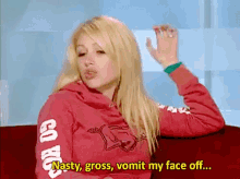 Britney Haynes Nasty GIF - Britney Haynes Nasty Gross GIFs