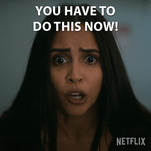You Have To Do This Now Saanvi Bahl GIF - You have to do this now