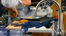 This Chef'S On Fire! GIF - Masterchef Pressuretest Cooking GIFs