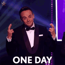 One Day Anthony Mcpartlin GIF - One Day Anthony Mcpartlin Britains Got Talent GIFs