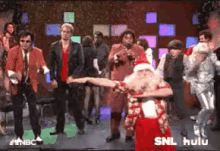 Festa De Natal GIF - Grinch Santa Claus Dancing GIFs
