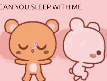 you sleeping