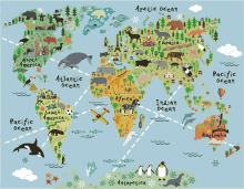 World Map Trifoglioverde GIF - World Map Trifoglioverde Places GIFs