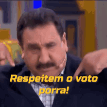 Ratinho Respeitem O Voto Porra GIF - Ratinho Respeitem O Voto Porra Respeitem GIFs