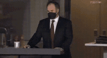 Pierre Dorion Throwing Drink GIF