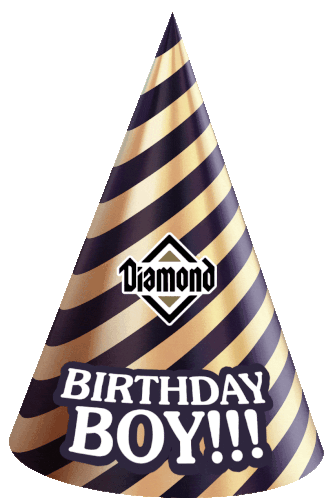 Birthday Birthday Hat Sticker - Birthday Birthday Hat Diamond Pet Foods Stickers