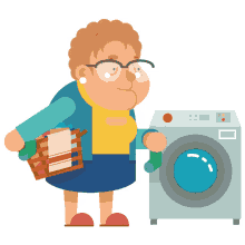 granny getbaff oma doris laundry doris