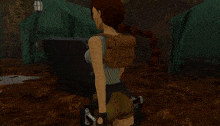 Tomb Raider Iii 3 Remastered Lara Croft Walking Away Tomb Raider 3 GIF
