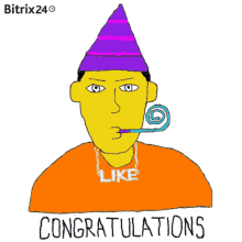 bitrix24 bitrix24office congrats party celebrate