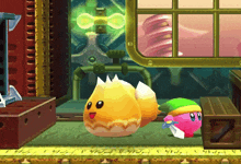 a video game with a fox and a kirby