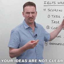 Your Ideas Are Not Clear Adam GIF - Your Ideas Are Not Clear Adam Engvid GIFs