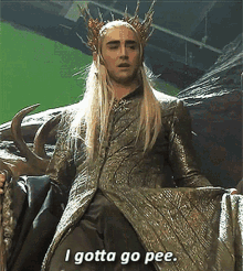Lord Of The Rings The Hobbit GIF - Lord Of The Rings The Hobbit King GIFs