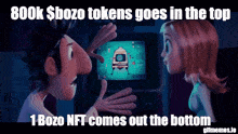 Bozo Hybrid Hybrid Defi GIF - Bozo Hybrid Hybrid Defi 800k Tokens Goes In The Top GIFs