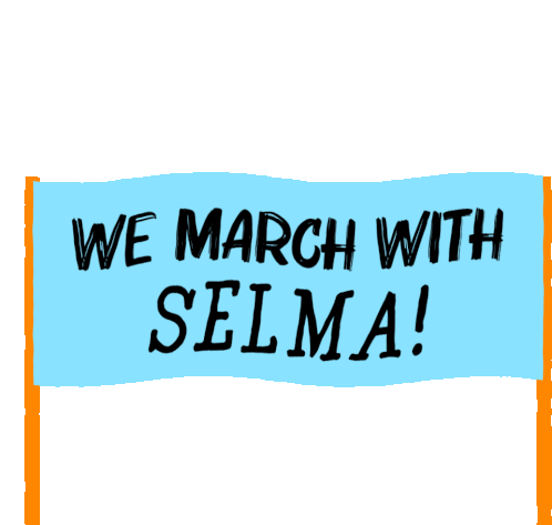 Lcv We March With Selma Sticker - Lcv We March With Selma Selma Stickers