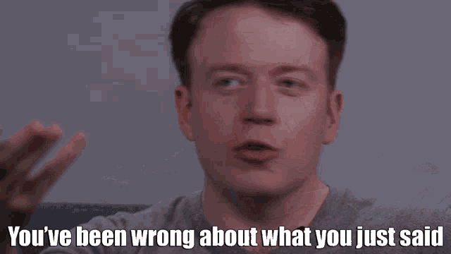 Youre Wrong Wrong GIF - Youre Wrong Wrong Youve Been Wrong About What You  Just Said - Discover & Share GIFs