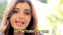 Turnt Up Yeah GIF - Rebecca Black Friday Turnt Up GIFs