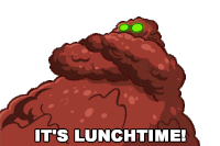 Its Lunchtime Lunch Lady Sticker - Its Lunchtime Lunch Lady Mystery Meat Stickers