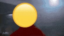 a yellow circle with the word joblo in the corner