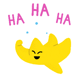 Haha Funny Star Sticker - Haha Funny Star Laugh - Discover & Share GIFs