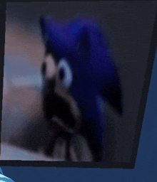 Scared Sonic GIF