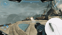 a screenshot of a video game with the number 00 at the top left