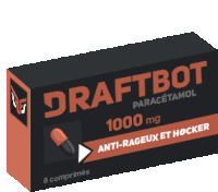 Doliprane Draftbot Sticker - Doliprane Draftbot Discord Stickers