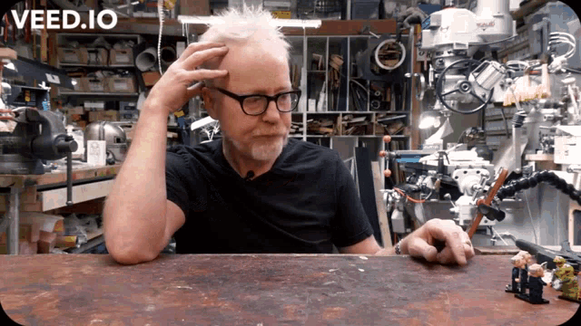 Adam Savage Uncertain GIF - Adam Savage Uncertain Uncertainty GIFs