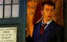 doctor who tardis sarah jane adventures david tennant