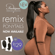 Indique Ponytail Extensions New Product GIF - Indique Ponytail Extensions New Product Ponytail Extensions GIFs