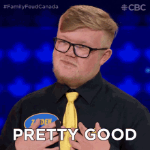 Pretty Good Zaiden GIF - Pretty Good Zaiden Family Feud Canada GIFs