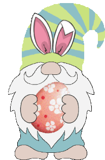 Happy Easter Gnomes Sticker - Happy Easter Gnomes Egg Hunt Stickers