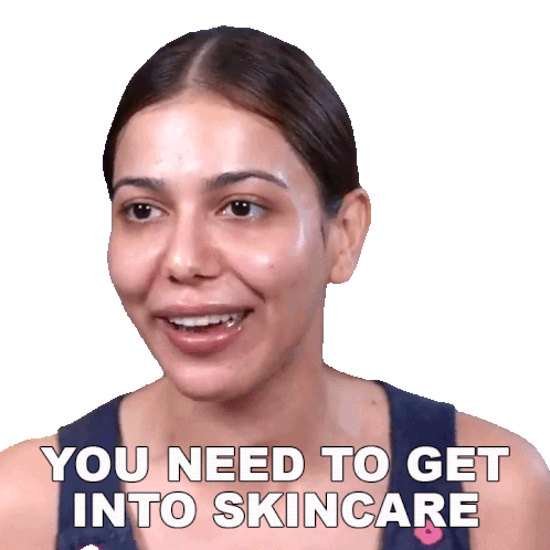 You Need To Get Into Skincare Palak Purswani Sticker - You Need To Get Into Skincare Palak Purswani Pinkvilla Stickers