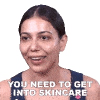 You Need To Get Into Skincare Palak Purswani Sticker - You Need To Get Into Skincare Palak Purswani Pinkvilla Stickers