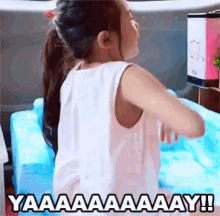 Girl Excited GIF - Girl Excited Yay GIFs