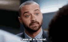 Jesse Williams Jackson Avery GIF - Jesse Williams Jackson Avery I Was At A Funeral GIFs