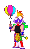 Psycho Clown Globos Sticker - Psycho Clown Globos Balloons Stickers