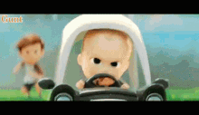 Baby Boss Car GIF - Baby Boss Car Chase GIFs