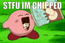 Chipped Kirby GIF