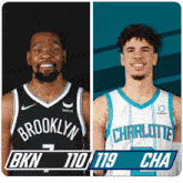 Brooklyn Nets (110) Vs. Charlotte Hornets (119) Post Game GIF - Nba Basketball Nba 2021 GIFs